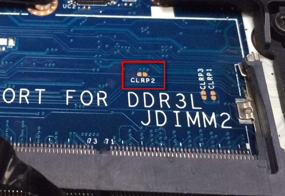 Locate the CLRP2 Pins