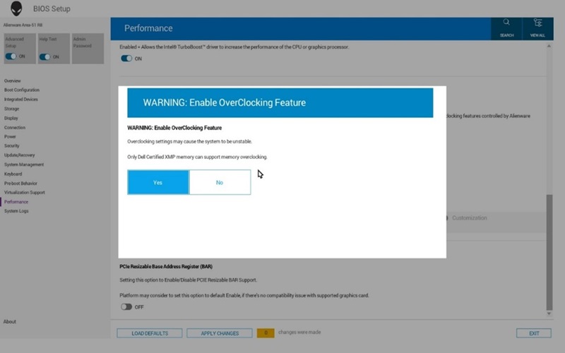 OverClocking Feature