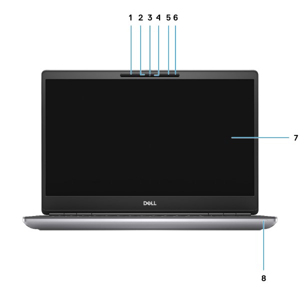 Widok z przodu z kamerą na podczerwień