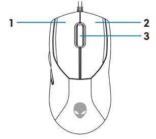 Funkce produktu Dell AW320M