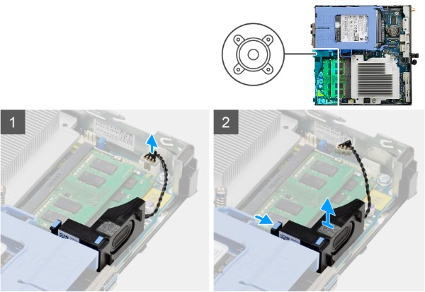 OptiPlex 3080 MFFスピーカー