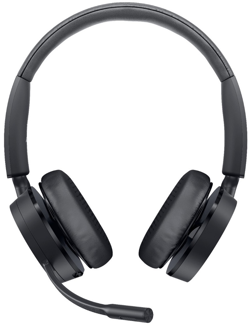 Vista frontal de los auriculares inalámbricos Dell WL5022 Pro