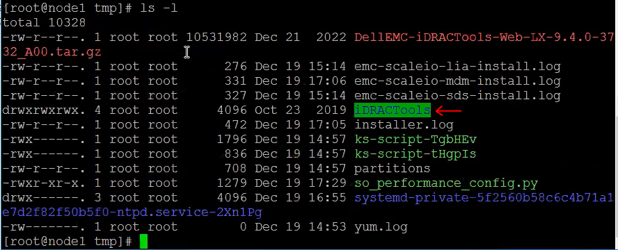 Verify extracted file