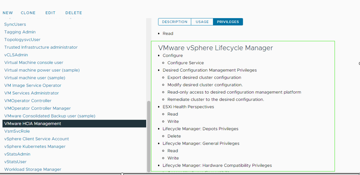 계정 권한 스크린샷 