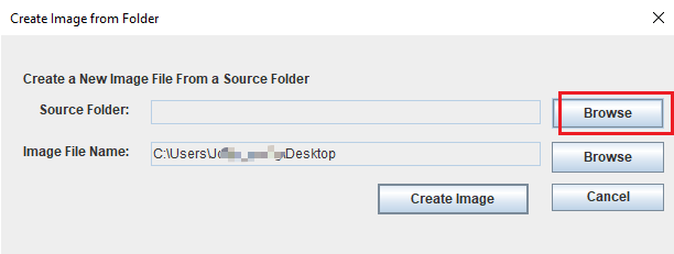 create image from folder