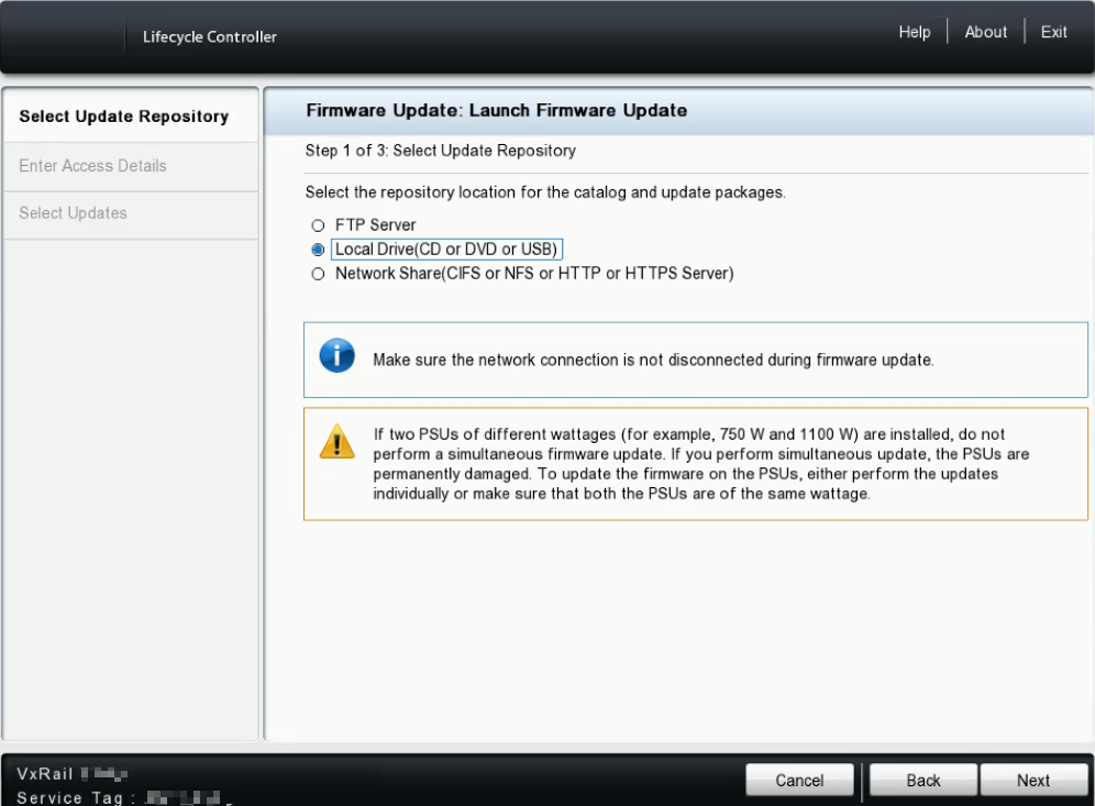 launch firmware update