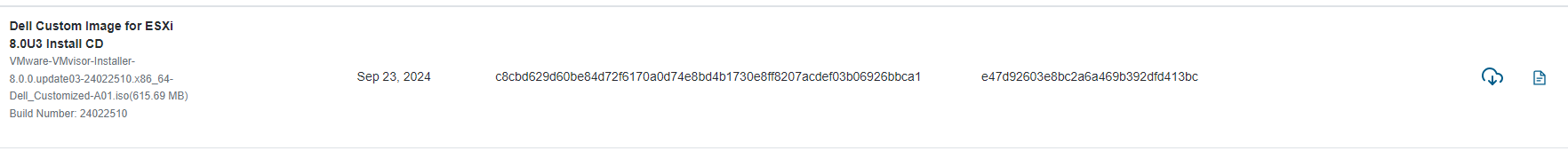 Selecione ISO para fazer download