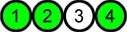 1 2 e 4 sólidos