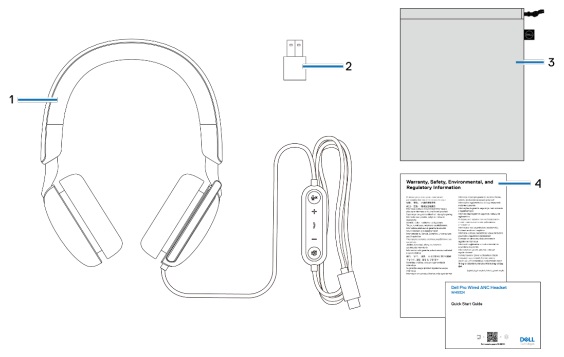 Dell Pro有線ANCヘッドセットWH5024の使用方法とトラブル