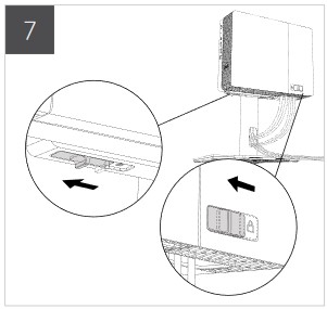Låsning af skydelåsen
