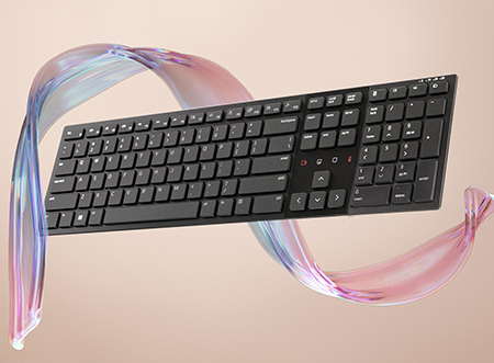 Posuňte svou produktivitu a spolupráci na novou úroveň pomocí prémiové klávesnice pro spolupráci Dell Pro KB900