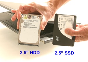 HDD og SSD