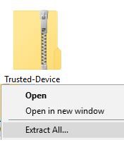 Extraction du logiciel