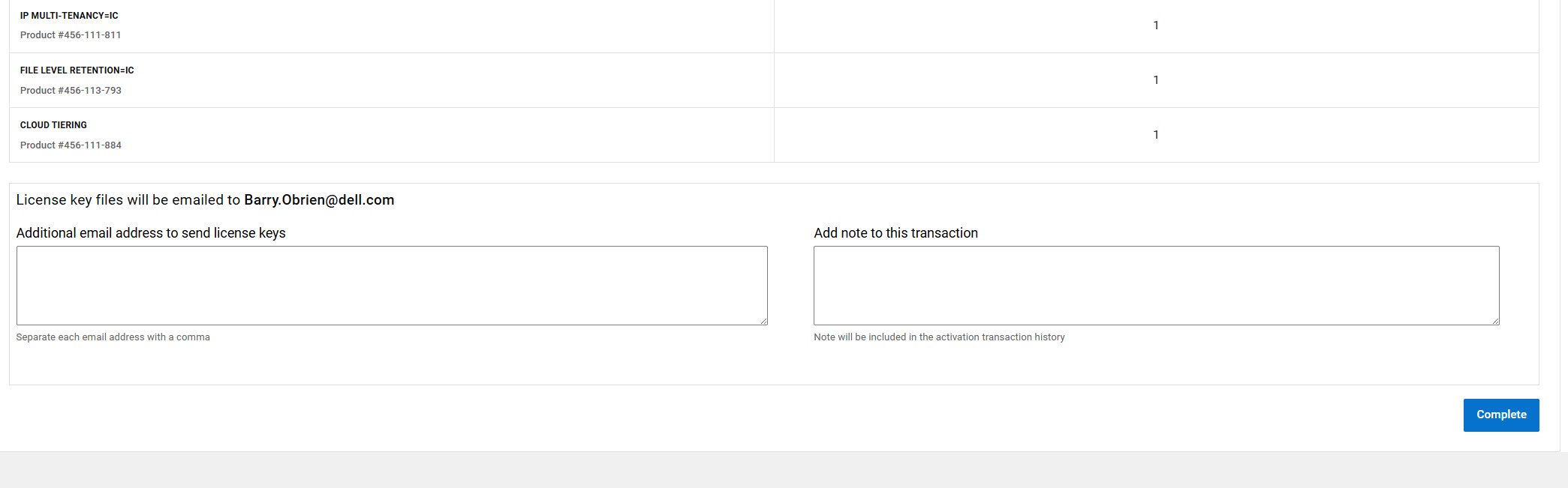 Complete Regeneration 