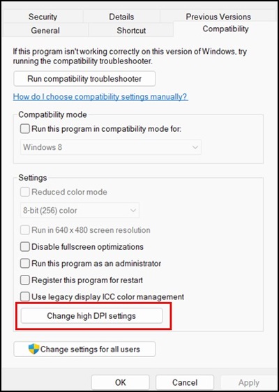 Windows 視訊遊戲內容功能表,相容性資訊