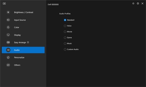 Audio Profiles