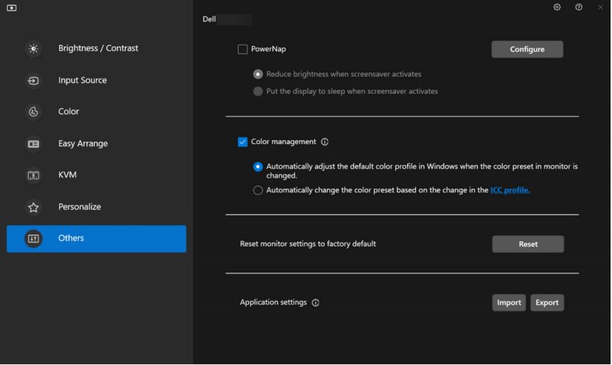 DDM 2.x Color Management