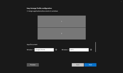 Tilordne programmer eller dokumenter til Windows