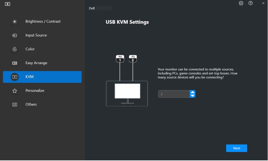 Налаштування USB KVM