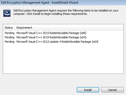 Example of missing requirements