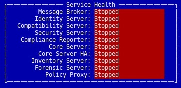 Зупинені послуги