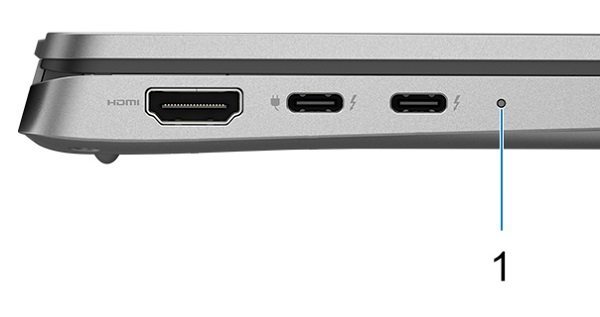 Latitude Battery LED