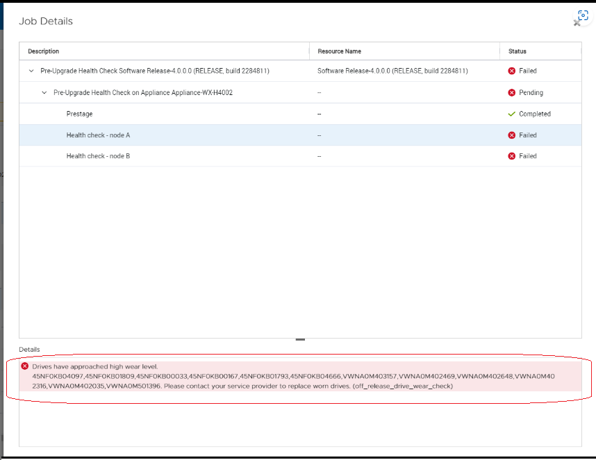 Błąd w szczegółach zadania