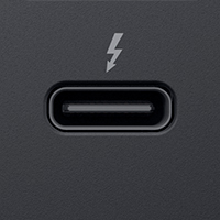 Złącze USB-C obsługujące protokół Thunderbolt 3