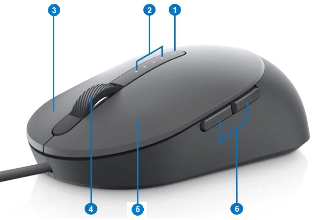 Recursos do produto Dell MS3220