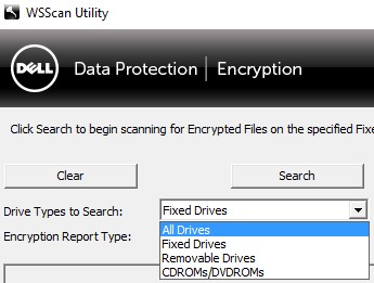 Drive Types to Search