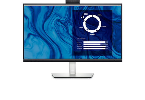 美品 Dell C2423H 23.8インチ ビデオ会議 ディスプレイ Dell 24 Inch Video Conferencing Monitor (C2423H) : Computer