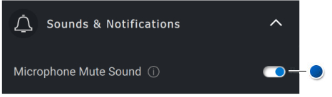 ［Sounds & Notifications］