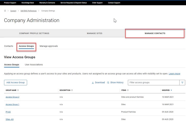 Company Administration (Administracja firmy)