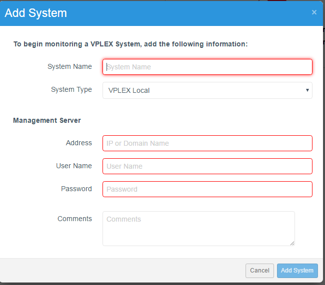 Adding system information