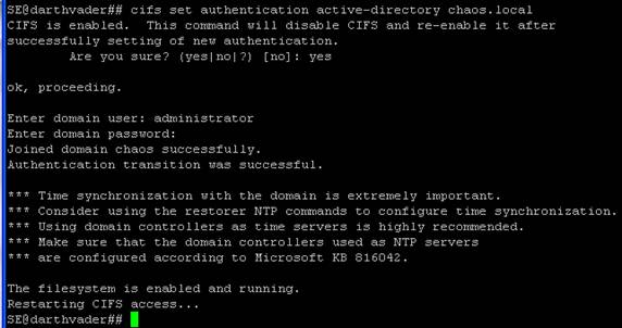 Jag har anslutit till Active Directory