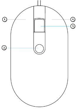 Mouse_MS819_Top_View