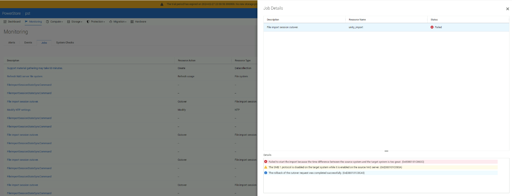 PowerStore Manager screenshot