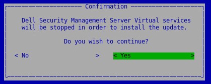 Stopping server services