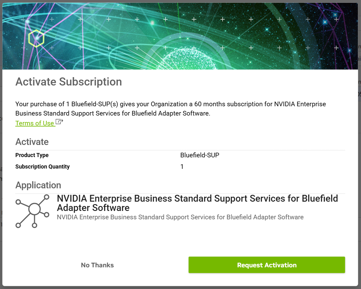 NVIDIA Activate Subscription