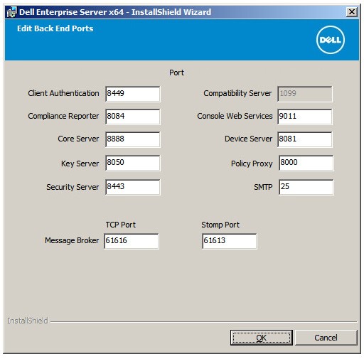 Ekran edycji portów