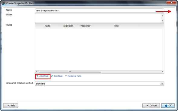 Имя профилю моментального снимка