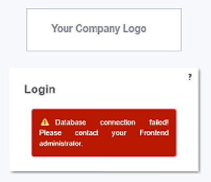 Скріншот повідомлення про помилку
