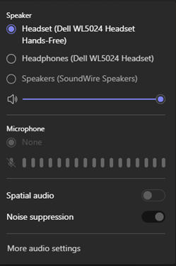 Example of speaker device showing twice in Windows