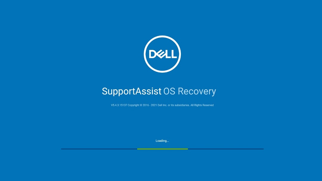 Відновлення ОС SupportAssist