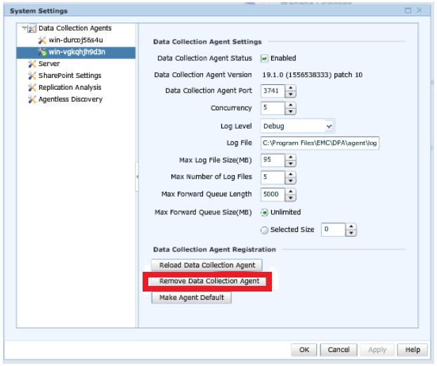 Interfejs użytkownika DPA Przejdź do opcji Administrator>System>Configure System Settings