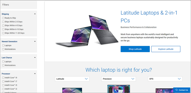 Использование динамических фильтров