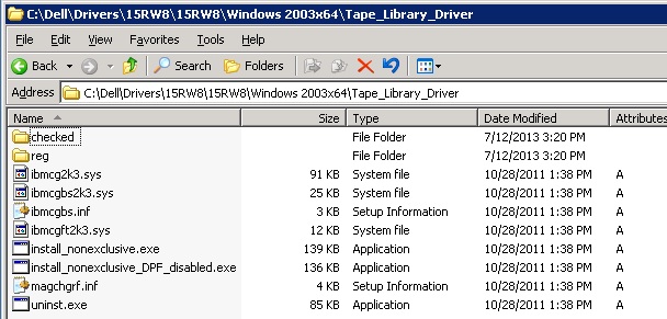 Figure 5 W2K3 Directory Files
