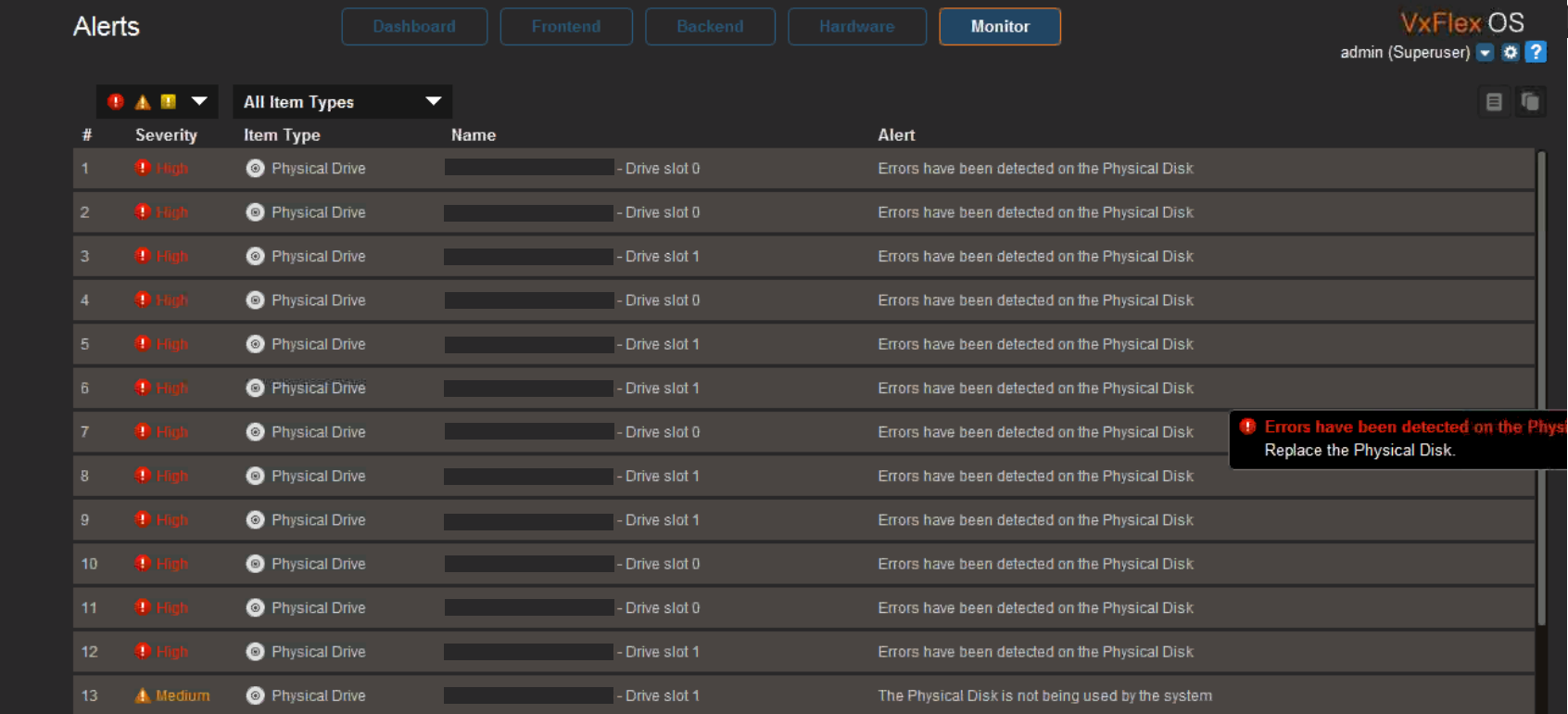 PHYSICAL_DRIVE_BAD_STATE