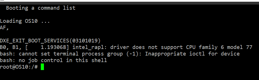 GNU GRUB 편집기 메뉴 10.5.2.x 이상 부팅 명령 목록