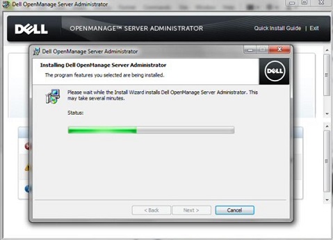 Installation von OpenManage Server Administrator